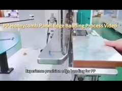 PP-Honeycomb-Panel-Randbandprozess