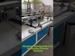 Aluminium-Honeybomb-Kern Herstellungsprozess: Stapeln