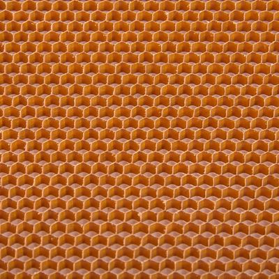 Leichter wabenkern-sechseckiger Bienenwaben-Loch-Zellengröße 3.2mm Aramid Papier