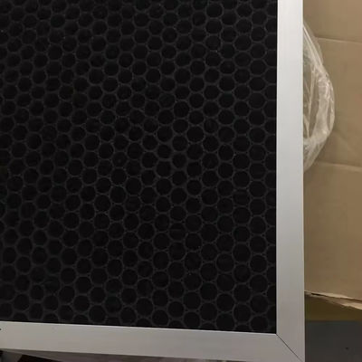 Aluminium-Honeyballfilter mit Aktivkohlebeschichtung Größe 500x500mm