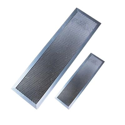 Aluminium-Honeyballfilter mit Aluminiumrahmen-Honeyballsubstrat 100x100mm ISO9001