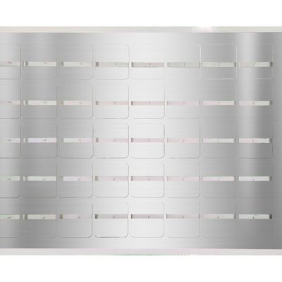 Standarddicke 90 mm Mikroelektrostatische Filter-Bildschirme für verschiedene Lüftungskanäle