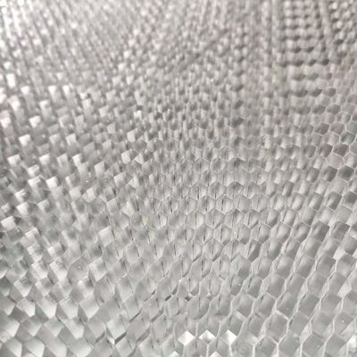 Perforierter 3003 Aluminium Honighalskern Natürliche Farbe