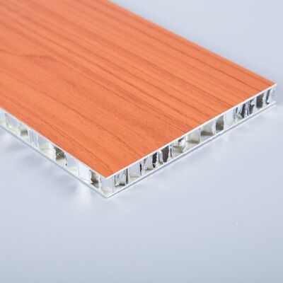 5 ~ 100 mm Dicke Aluminium-Honeyballplatte für passive Gebäude Vorhangwand
