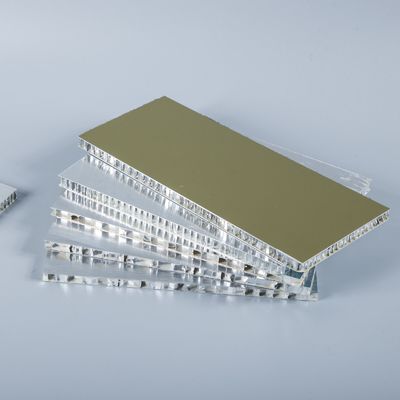 15 mm 25 mm 10 mm Pvdf Aluminium-Honeybomb-Panels für die Luftfahrt